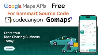 Google maps api key for 6amMart codecnyon script