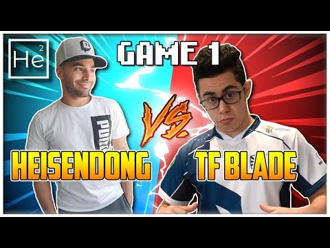 [GAME 1] TWITCH RIVALS VS TF BLADE'S TEAM - Heisendong