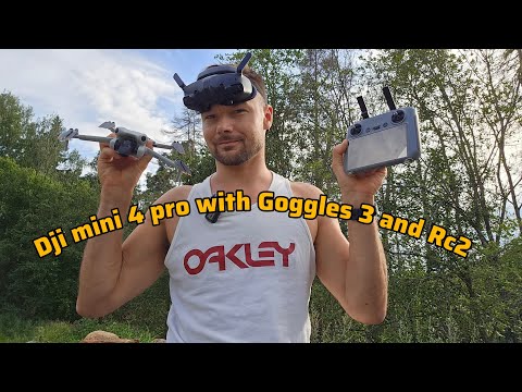 Dji Mini 4 Pro with Goggles 3 and RC2
