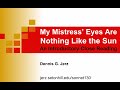 My Mistress' Eyes are Nothing Like the Sun: An ...