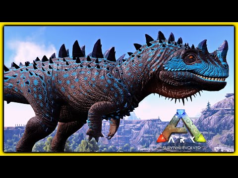 Ceratosaurus Taming - Ark - Caballus Map - Ep 44