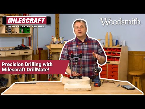 Drill Precision Anywhere with the Milescraft DrillMate | Woodsmith Magazine Review