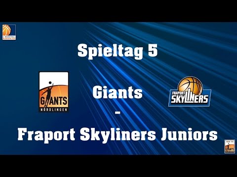 22.10.2016 Spieltag 5 Giants - Fraport Skyliners Juniors