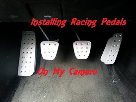 Installing My Racing Pedals On My Camaro