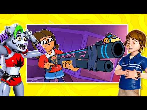 5 AM at Freddy's  RUINED Edition Animation Reaction with Roxanne Wolf and Gregory