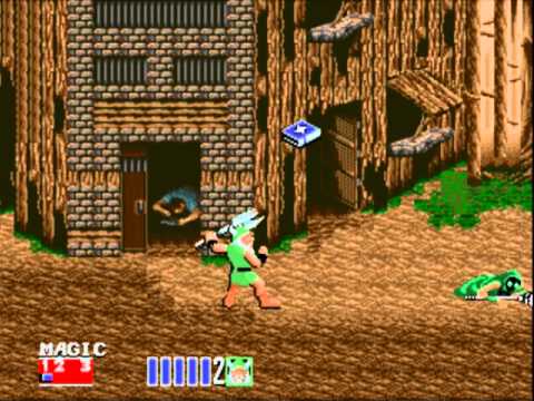 [Sega Genesis] - Golden Axe 2 - Level 1 - Ravaged Village
