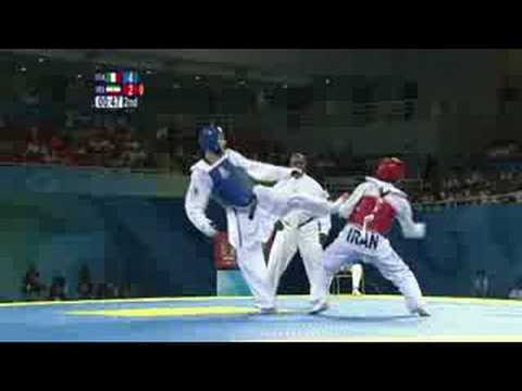 Italy vs Iran - Men's 80KG Taekwondo Final - Beijing 2008 Summer Olympic Games