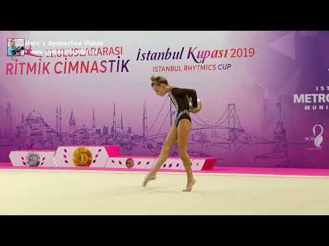 Sofia Hutnyk (UKR) - Junior 2004  03 - Istanbul Ryhtmic Cup 2019