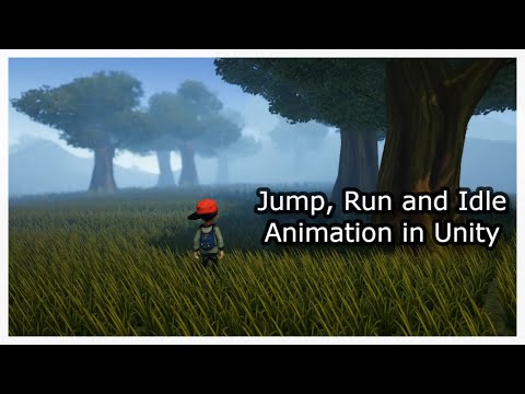 HOW TO APPLY  BASIC ANIMATION ON PLAYER IN UNITY | RUN, JUMP AND IDLE ANIMATION