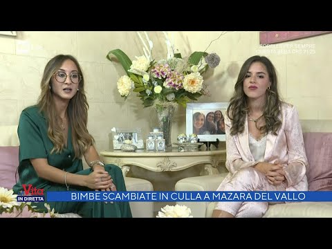La storia di due bambine scambiate in culla diventa fiction - La vita in diretta 16/09/2021