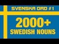 2000+ COMMON SWEDISH NOUNS WITH PRONUNCIATION &middot; VOCABULARY WORDS &middot; S ..