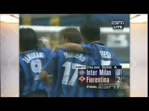 Internazionale 3 x 2 Fiorentina - Campeonato Italiano 1997/1998