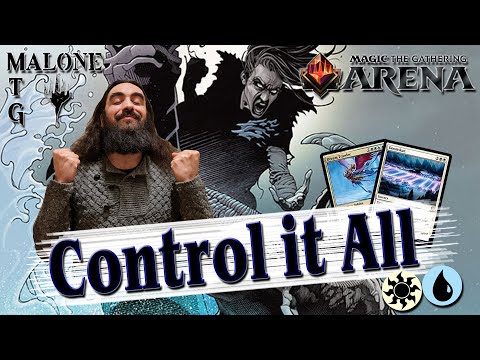 MYTHIC RANK AZORIUS CONTROL | BLUE WHITE CONTROL-A-TON | MTG Arena Mythic Gameplay