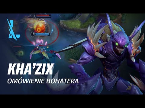 Omówienie bohatera Kha’Zixa | Rozgrywka – League of Legends: Wild Rift