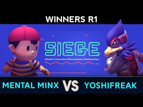 Siege 2018 - Winners R1 ft. YoshiFreak (Falco) VS CH|Mental Minx (Ness)