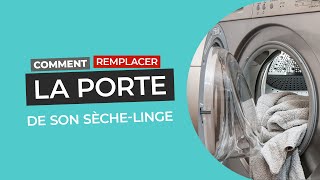 Sèche-linge ARISTON ALE70CX : Remplacer la porte