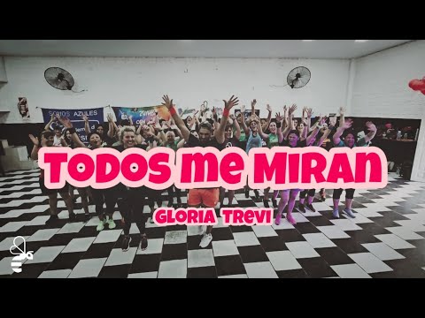 Todos me Miran - Gloria Trevi / Coreografía Zumba Buena Vibra