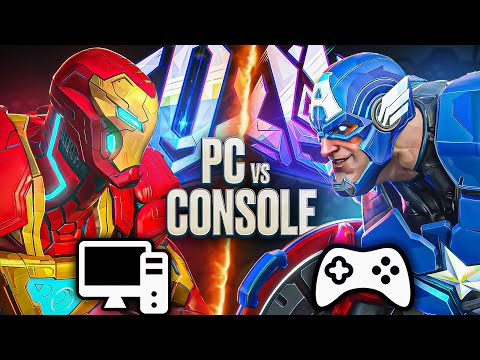 6 Console GRANDMASTERS vs 6 PC DIAMONDS - Who wins?! (Marvel Rivals)