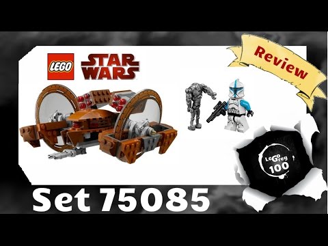 Vidéo LEGO Star Wars 75085 : Le droïde Hailfire