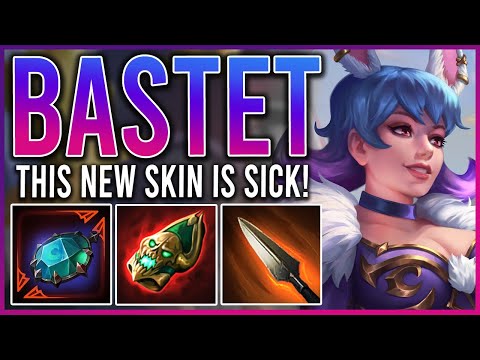 NEW BASTET SKIN IS SO GOOD! - Solo Grandmasters Ranked Conquest Season 9 #smite #newskin