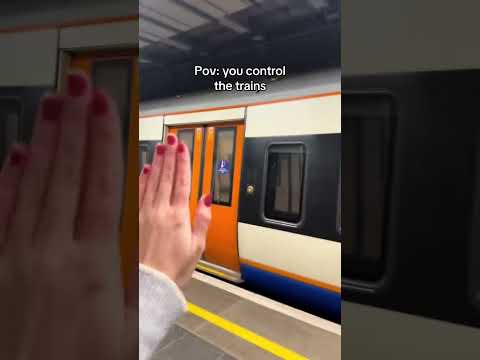 Breaking news: you’ve just discovered how trains move 😎🚂 | Transport for London