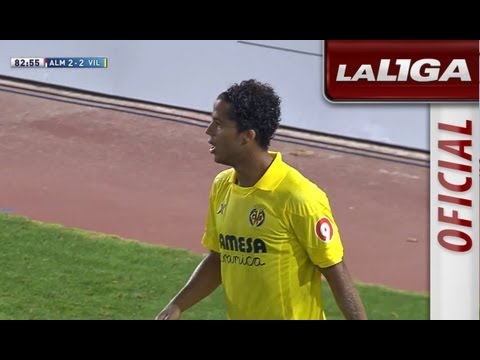 Gol de Giovani Dos Santos (2-2) en el UD Almería - Villarreal CF - HD
