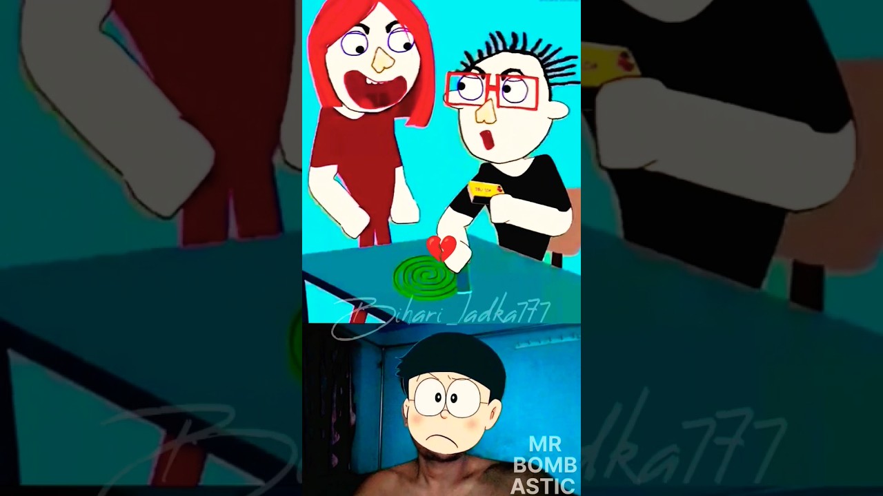 MR BOMBASTIC 💀 cartoon 👶 #comedy #masteroogway #eviloogway #bombastic #funny #shorts