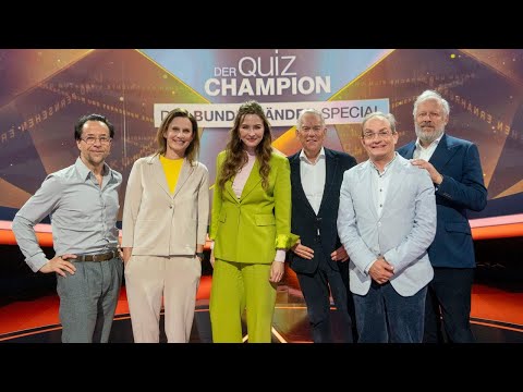 Der Quiz-Champion "Das Bundesländer-Special" Teil 1 vom 22. März 2025