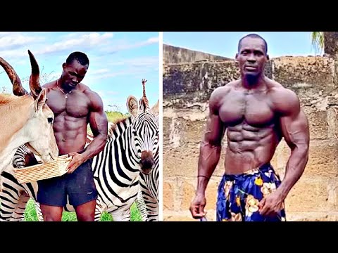No Gym, No Protein, No Steroids - African Village FREAK Mr. Wad