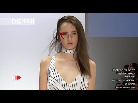ASHLEIGH KWONG MBFW AUSTRALIA RESORT 2018 -  Fashion Channel