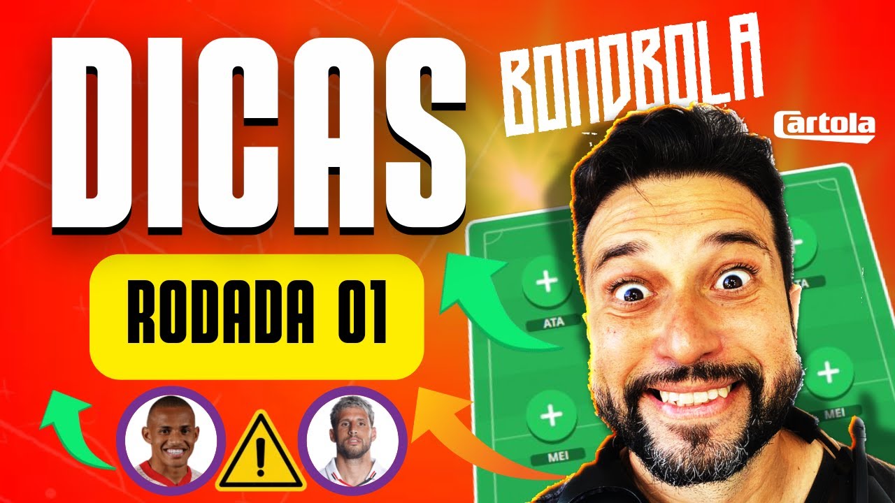 🔴CARTOLA FC 2025 | DICAS RODADA 1 | TIME FORTE PARA MITAR! NOVIDADES E VALORIZAÇÃO!