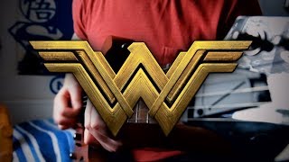 Wonder Woman Theme (Batman v Superman) on Guitar + TAB