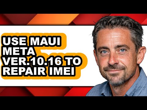 How to Use Maui Meta Ver.10.16 to Repair Imei (easy Method)