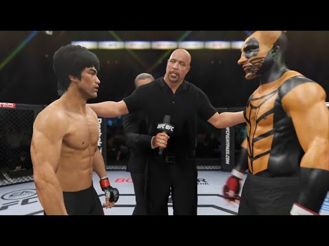 UFC 4 I Bruce Lee vs. Transformer Bumblebee (EA sports UFC 4)