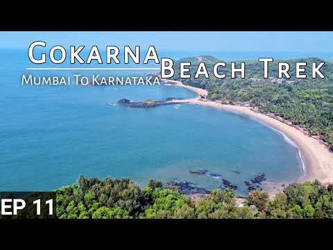 Gokarna Beach Trek | Paradise Beach To Om Beach | Day 7 | Mumbai to Karnataka | Bajaj Dominar 400
