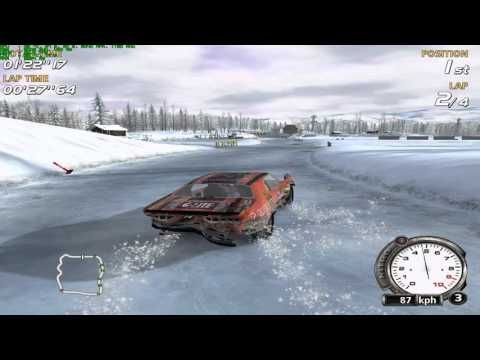 FlatOut Walkthrough Part 33 - Gold: RedPine Run