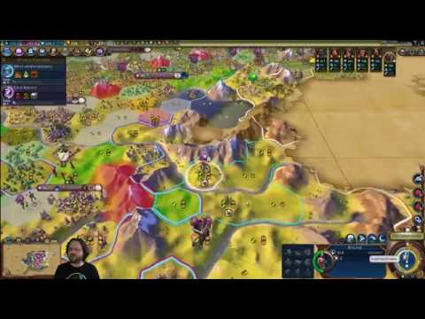 Civilization VI: Gandhi - No more mister "passive resistance" | Deity | Ep 7