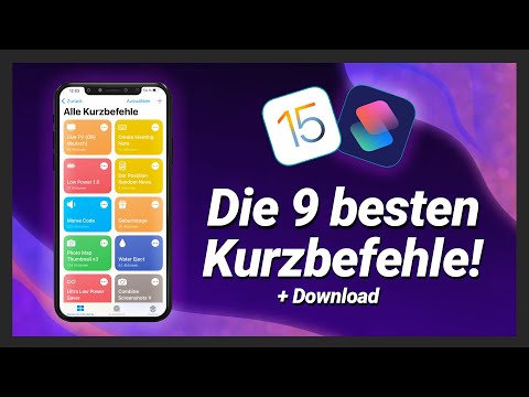 Die 9 besten Kurzbefehle / Shortcuts für dein iPhone! (+Download) iOS16