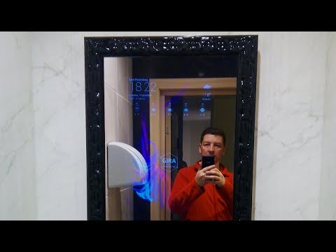 Сенсорное умное зеркало для ванной - Smartsy Mirror для GIRA