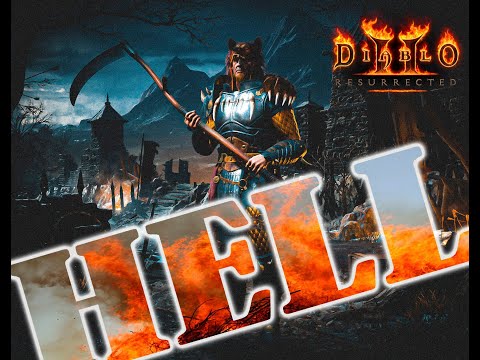 Diablo 2 Reimagined Mod * Hell Difficulty * Baal Run - Druid Fury (melee) Build Unedited