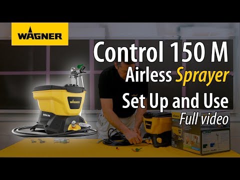 Wagner 250M Setup. Airless Spray Tips Explained. Wagner 250M