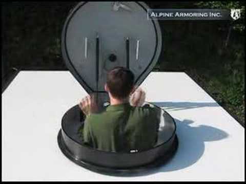 Gun Turret on Armored SWAT Truck - Alpine Armoring