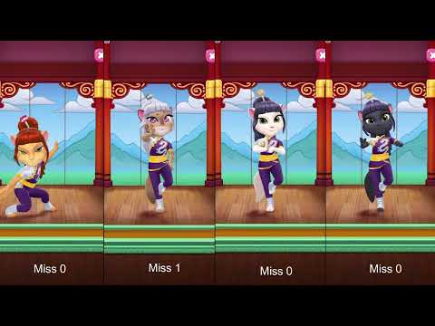 My Talking Angela 2 - martial art test - who will win ??