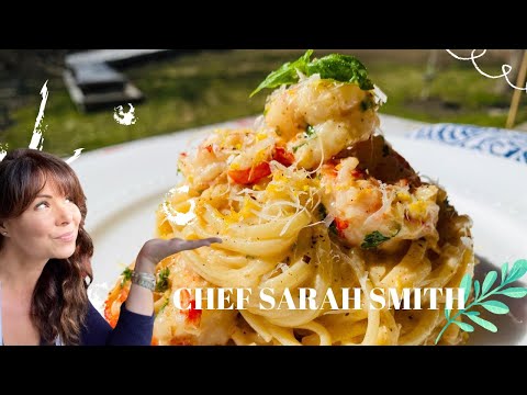 How to make Creamy Shrimp Pasta in less than 10 Minutes!