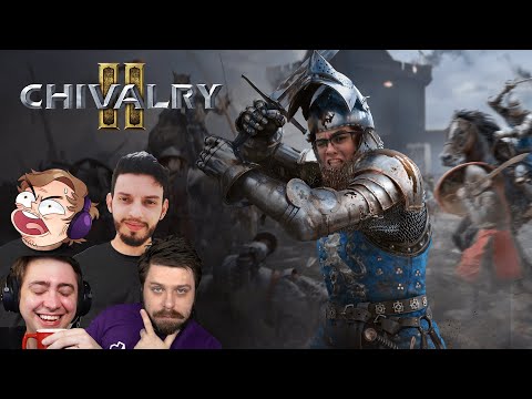 A TROPA DOS ENGANADOS NA NOITADA - CHIVALRY 2 COM OS AMIGOS