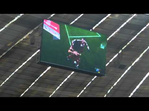 Verabschiedung von Pizza beim FC Bayern München in der Allianz Arena 2015