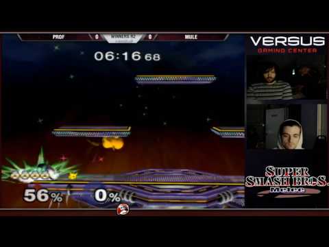 VS Weekly 05/07/17 - Winners R1 - Mule (Pikachu) vs Prof (Marth,Shiek) - Melee