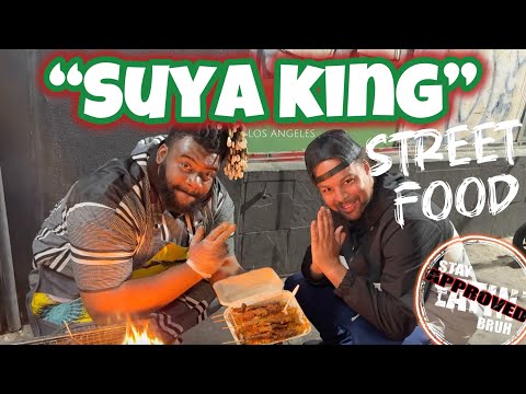 NIGERIAN Street Food in LA! Meet "The Suya King" (Must-Try!)