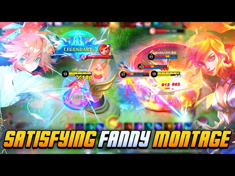 SATISFYING FANNY MONTAGE! ROAD TO 250K SUBSCRIBERS | MLBB