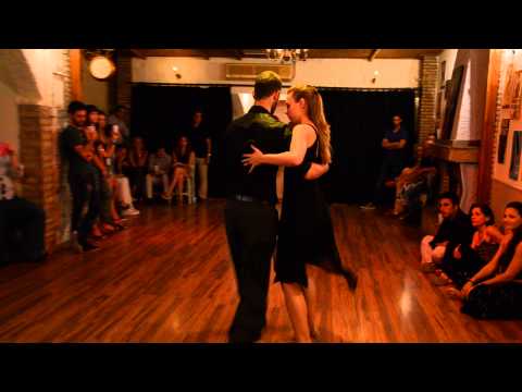 Nefelei Laina - Kyriakos Michas,Milonga Bacanal Kalamata 21/6/14 1st dance